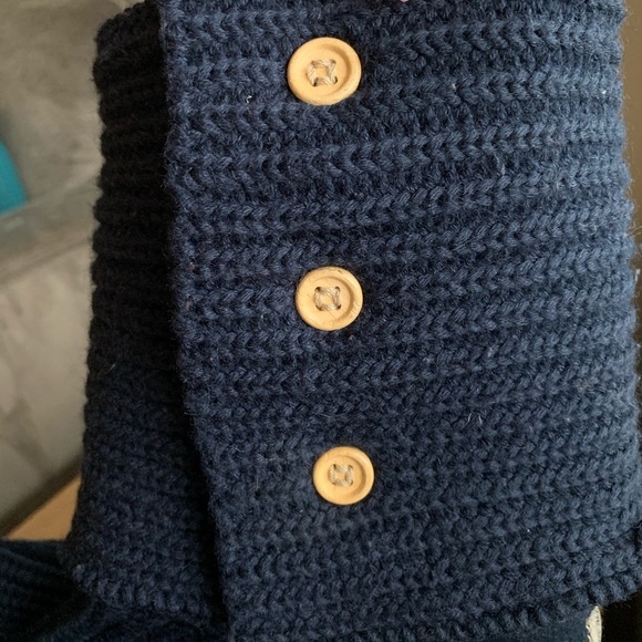 Navy Blue Slouchy Uggs - Picture 2 of 6